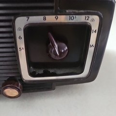 Zenith Vintage Clock Alarm Radio Zenith Clock Radio Model G 50132 5-2407Z