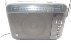 Vintage GE SupeRadio AM FM Hi Performance Wide Band 7-2887A TESTED WORKING