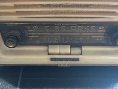 Vintage Telefunken Jubilee Export 1950s Tube Radio AM FM Works West Germany