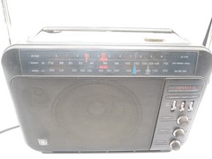 Vintage GE SupeRadio AM FM Hi Performance Wide Band 7-2887A TESTED WORKING