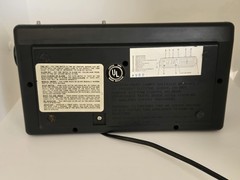 Vintage Sears Com/Trek AM/FM Clock Radio – Works!!! For Use or Parts