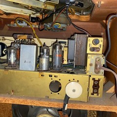 1957-1958 Grundig Majestic 7000 Radio/Phono Receiver Vintage Wood Crafted