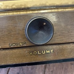 TOSHIBA Vintage Radio Vacuum Tube Radio Analog Meter Retro Working Condition JP