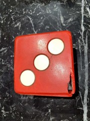 Sanyo RP-1711 Dice Cube AM Radio – 6 Transistor – Vintage For Parts Only