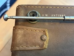 Vintage General Electric World Monitor P-990A 17 Transistor 5 Band Radio