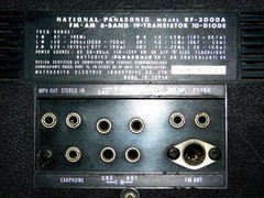 National Panasonic RF-3000A 6-Band Receiver