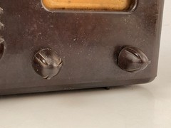 Working Motorola Tube Radio 1939 Art Deco Design Bakelite Model 61A MID CENTURY