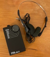 Vintage Z-182 FM HIFI With Stereo Headphone