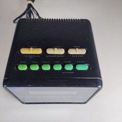 Soundesign Retro Cube Morning Call AM/FM Electronic Clock Radio 3634 Parts Only