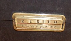 Zenith TransOceanic Radio Wave Magnet VINTAGE shortwave A600 1950&rsquo;s CHARTS!