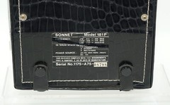 Vintage SONNET World Radio Model 181P AM FM Weather Air Police PARTS or REPAIR