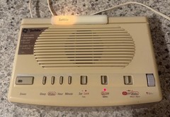 Vintage GE Softlite AM/FM Alarm Clock Radio Model 7-4657A Works Great Light