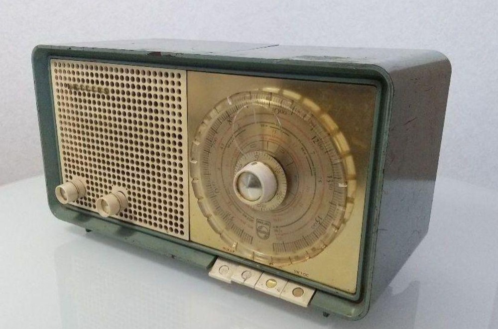 Vacuum Tube Radio Antique PHILIPS Austria Rare Old JAPAN JP