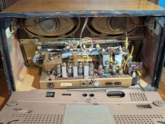 Retro 1960&rsquo;s Loewe Opta Vineta Stereo German Tube Radio 4781W Wood VTG