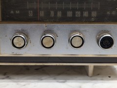 Vintage National Panasonic RE-744 FM AM 2-Band Tube Radio Made in Japan ~