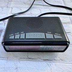 Electro Brand 4610 Black Digital Alarm Clock Radio AM/FM Snooze Tested