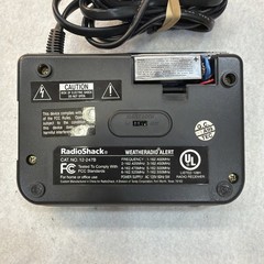 RadioShack 12-247B Weather Radio Alert 7 Channel NOAA Digital – Tested – Works