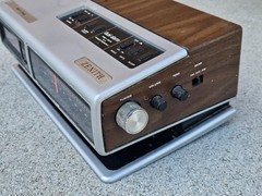 Vintage Zenith LED Alarm Clock/Radio mid century modern retro 1970&rsquo;S mod