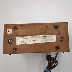 Motorola AM/FM Solid State Vintage Radio TT13EW Wood (Works!)