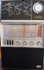 Allied 2682 Solid State 8 Band Receiver Vintage World Radio Map Display