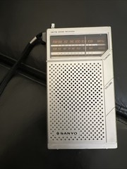 Sanyo AM/FM 2 Band Receiver Mod RP 5065 Vintage Radio
