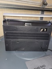 Zenith portable AM FM radio model RH 78Y, AC or battery, made in Taiwan