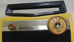 Motorola Yellow Portable Radio With Rotating Handle Antenna Model 5p32Y