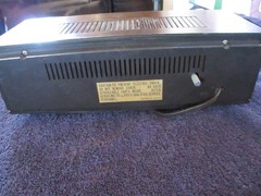 Vintage LLOYD&rsquo;S Solid State 2 Speaker Clock Radio Model 9J45G-37A Works Tested