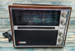 VERY RARE Alaron B-168 AC/DC 8-Band Portable Table Radio AM FM LW MW SW AIR PS