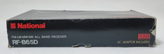 Vintage National RF-B65D Radio Receiver Rare with box – For parts only