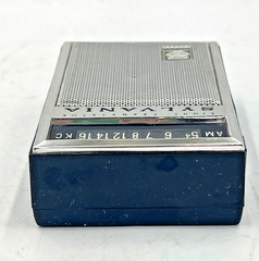 Antique Rare Sylvania TR-25 Pocket 8 Transistor Radio-Works (EL1134433)