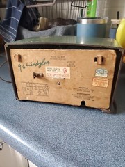 1954 Rogers Majestic R-541 Green Bakelite MCM AM Tube + Rock N Roll UMBRA Radio