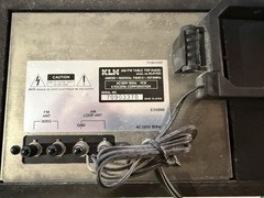 KLH Model 100 AM/FM Table Radio Good Working Shape