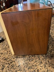 Zenith C845 AM/FM Vintage Radio- Works Fine-Nice Wood Cabinet.