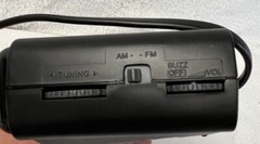 Electro Brand AM/FM Radio Alarm Clock – Model 4610 Black Tested and Working 