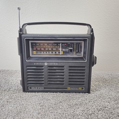Vintage General Electric CB Citizens Band Radio GE 7-2914A AM/FM Works