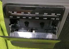 GE Model 3-5264A AM/FM Radio Cassette Recorder Tested