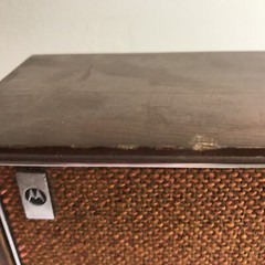 Motorola AM/FM Solid State Vintage Radio TT13EW Wood (Works!)