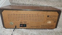 Panasonic RE-7371 AM/FM Vintage Tabletop Radio Wood Grain Cabinet*Tested*Read!