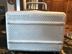 Untested Vintage Jeep Electronics Z-Case Portable Stereo ZC-PSB-9