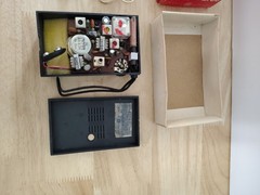 Vintage GE AM Miniature Radio P2790 W/Original Box Manual And Earphone Price Tag