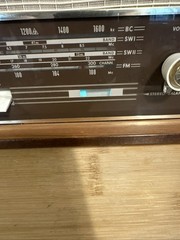 Orig. 1965 Grundig 4070U Tube Radio AM FM SW Germany Stereo Decoder AS-IS Beauty