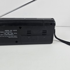 Vintage GPX AM/FM Stereo Receiver Mini Boombox Portable Radio Model A270 Black