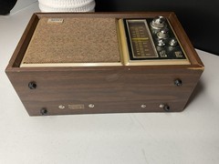 Vintage Sony ICF-9550W AM/FM Radio High Fidelity Sound Wood Case 1970&rsquo;s Tested