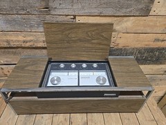 Vintage 1960s Zenith Z448 Solid State Whirlaway Stereo AM/FM Radio Tested&Works