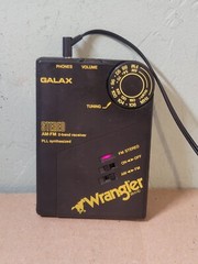 Wrangler Galax AM/FM Card Stereo Pocket Radio 2-Band Receiver PLL Synthesized
