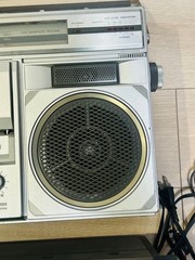 HITACHI Boombox TRK-TRK-8300 PERDISCO vintage w/RAMSA WR-X01A