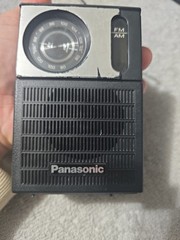 Vintage PANASONIC Portable Am/Fm Radio Model RF-508 9v Battery Power Works As is