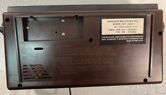 Vintage Windsor AM/FM Flip # Digital Alarm Clock Model 2069 H Tested – See Desc