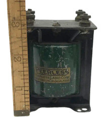 Vtg Peerless Radio Corp Part Newton MA USA